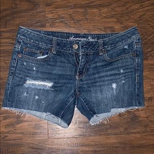 American Eagle Distressed Shorts